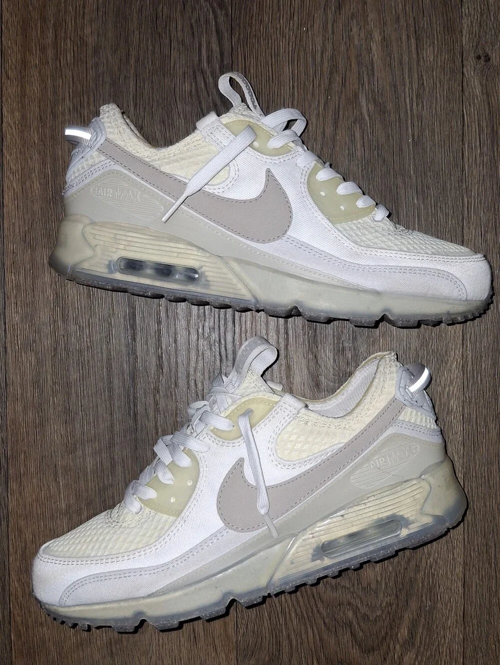 Nike Air Max Terrascape 90 In White Light Iron Ore Size Mens 9